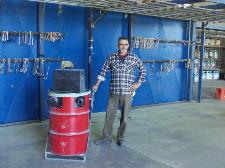 Powder Coaters improve staff efficiency with the Big Brute Industrial Vacuum Cleaners